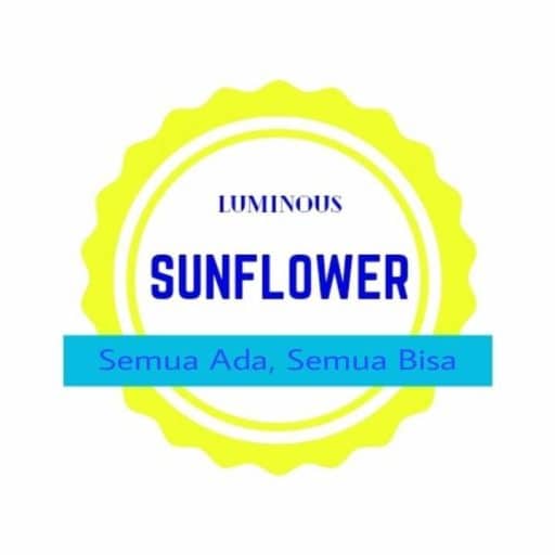 Logo Luminous Sunflower - Jasa Penulis Artikel dan Jasa Desain Grafis