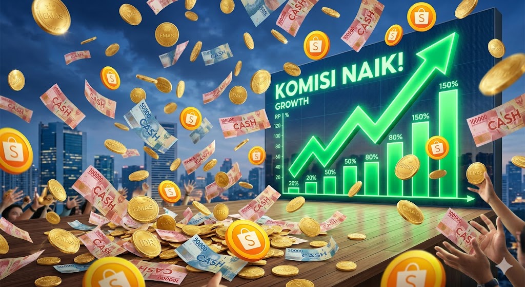 Berapa komisi Shopee Affiliate