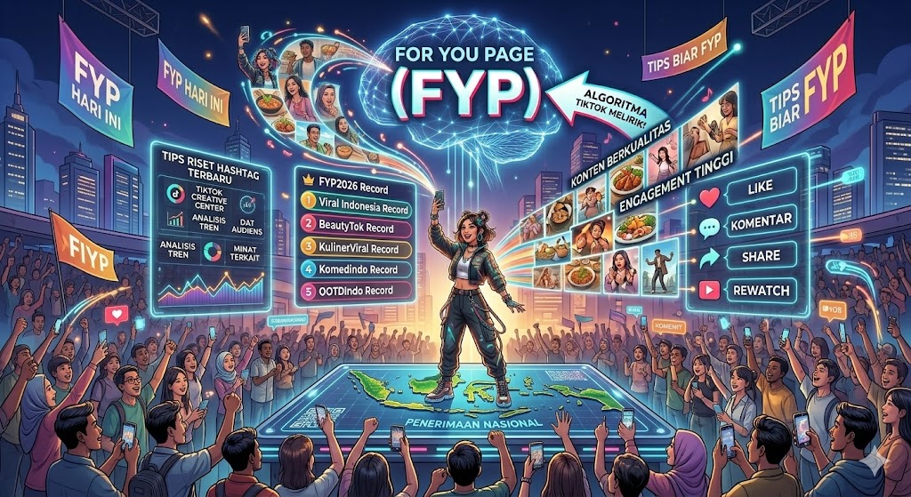 hastag TikTok biar FYP